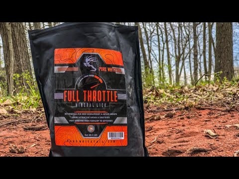 Pure Whitetail&#039;s Full Throttle Mineral Lick